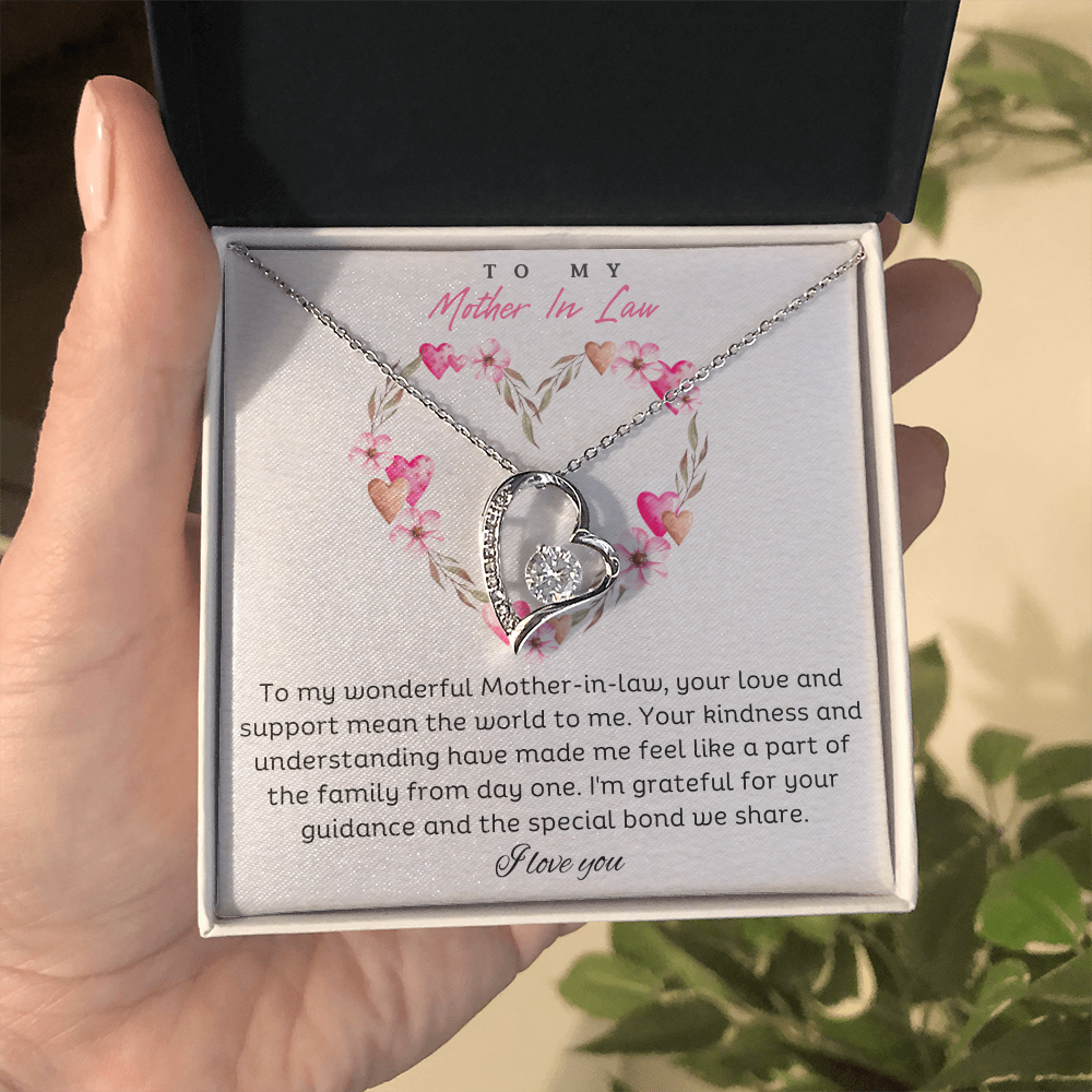 Forever Love Necklace For Mother - In -Law - MK&JD Gifts