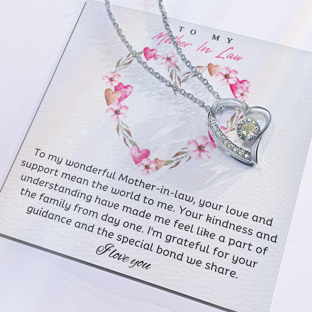 Forever Love Necklace For Mother - In -Law - MK&JD Gifts