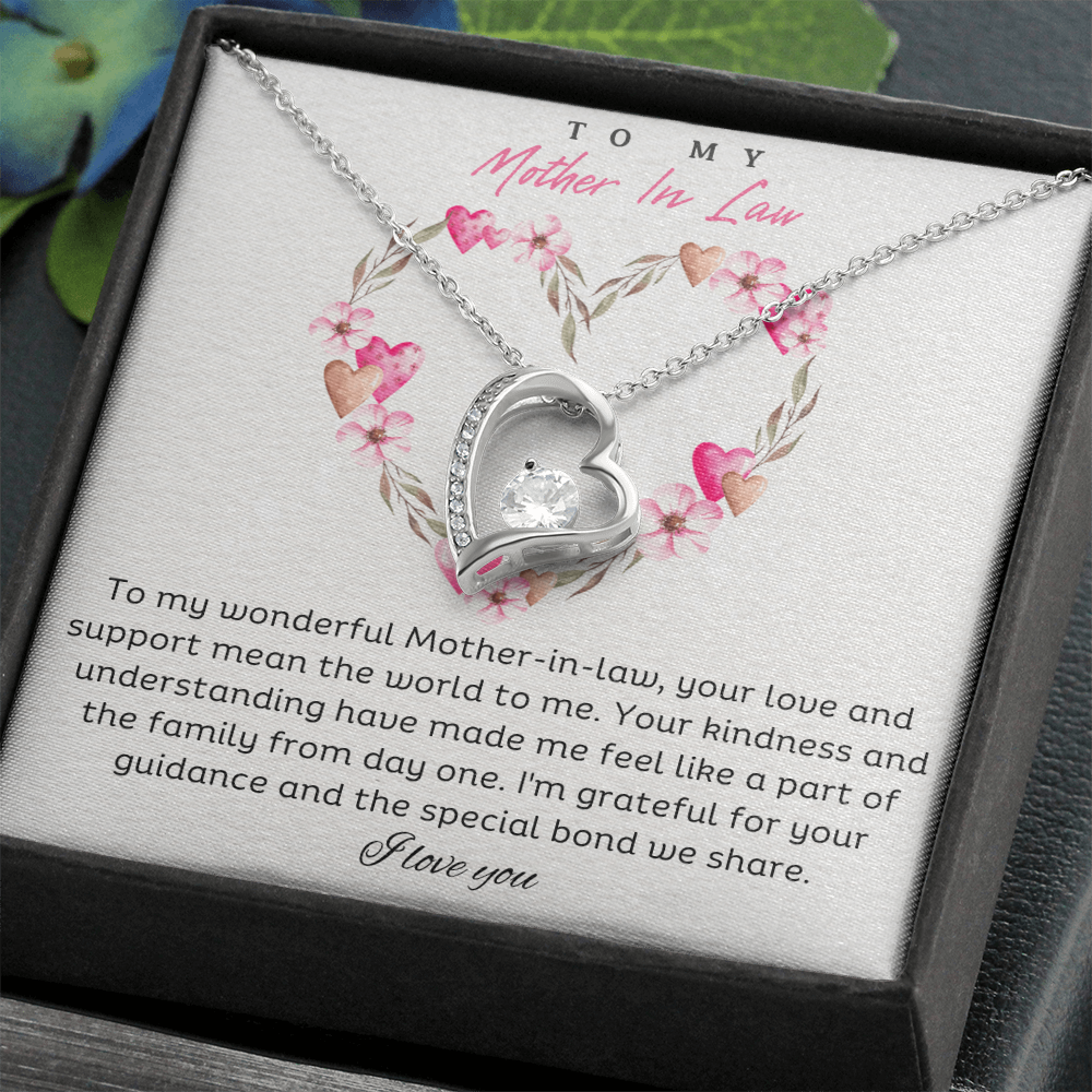 Forever Love Necklace For Mother - In -Law - MK&JD Gifts