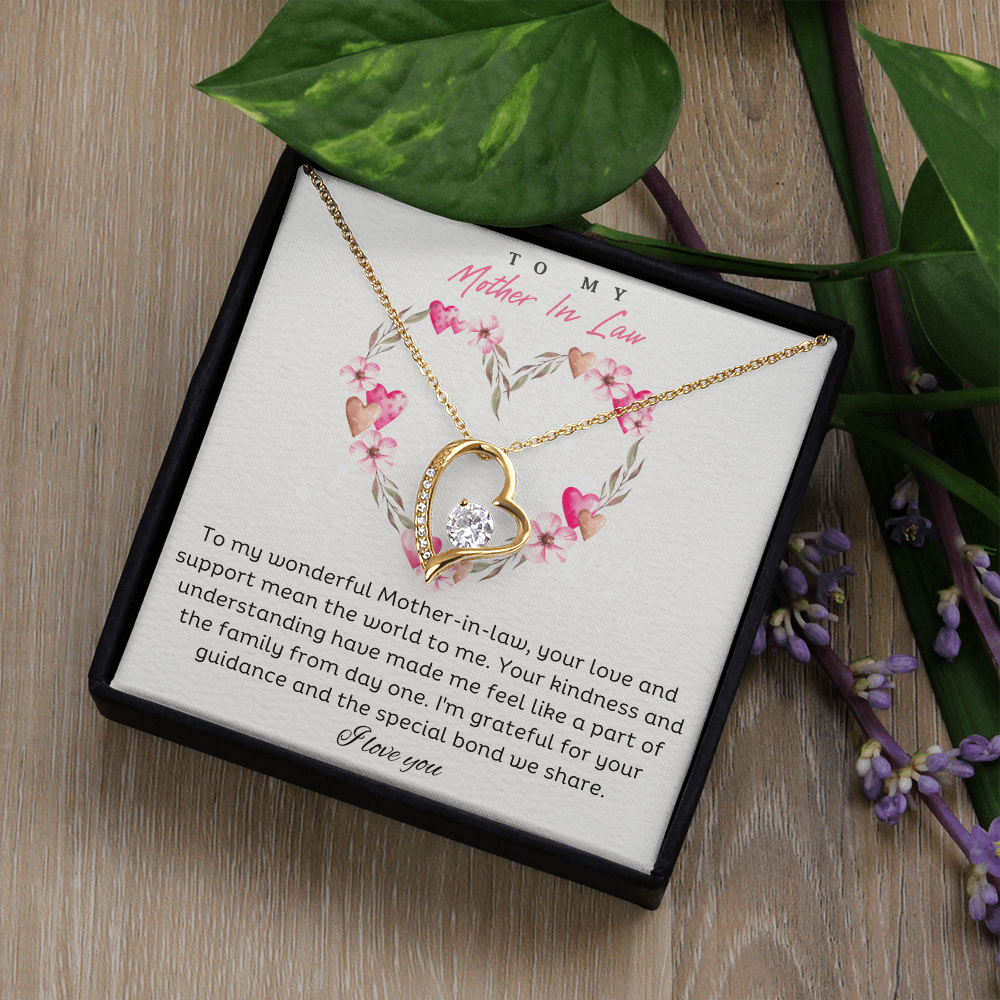 Forever Love Necklace For Mother - In -Law - MK&JD Gifts