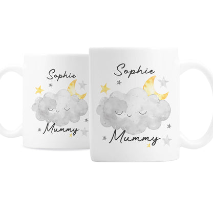 Personalised Mummy Cloud Mug - MK&JD Gifts