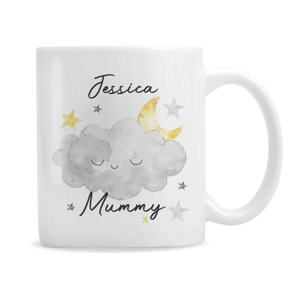 Personalised Mummy Cloud Mug - MK&JD Gifts