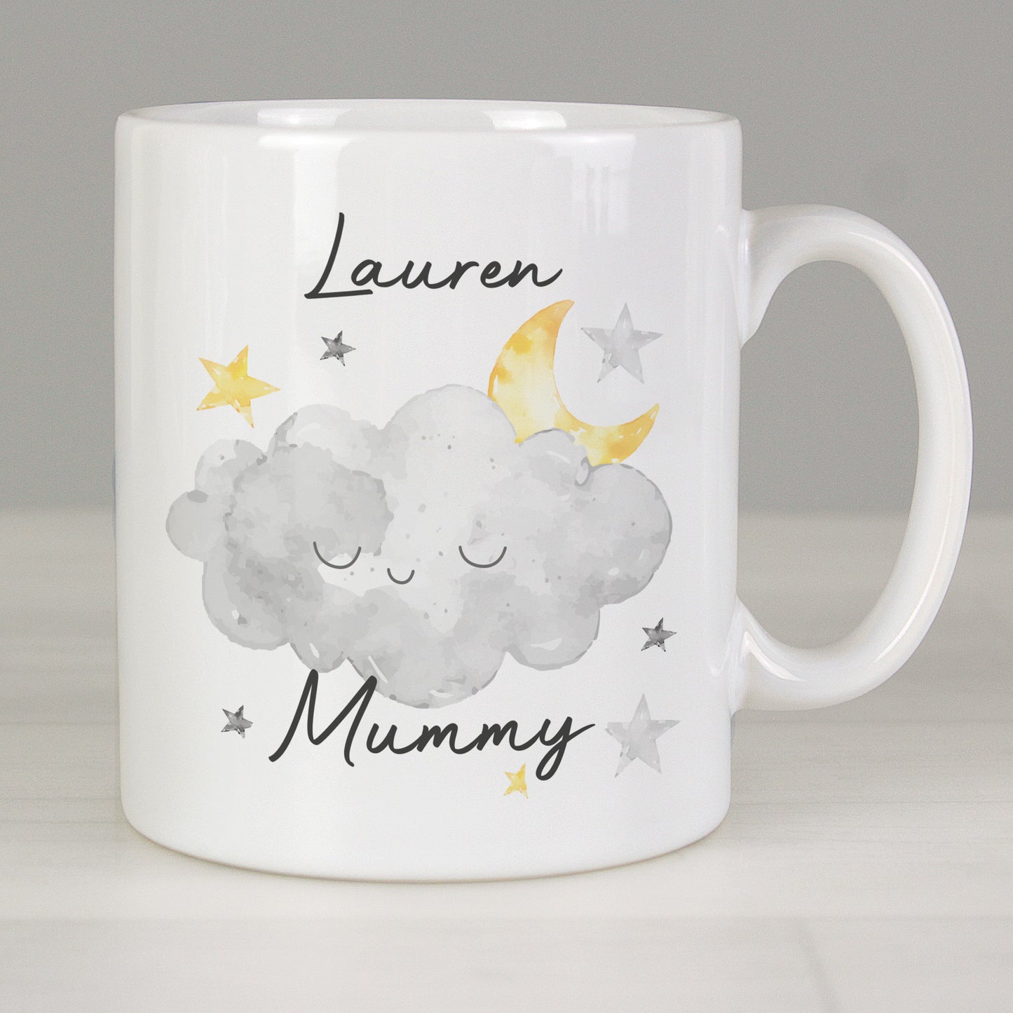 Personalised Mummy Cloud Mug - MK&JD Gifts