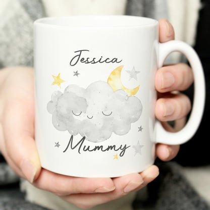 Personalised Mummy Cloud Mug - MK&JD Gifts