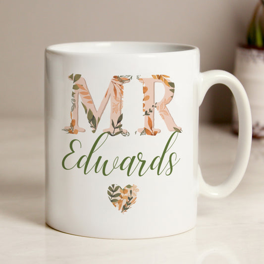 Personalised Mr Autumnal Mug - MK&JD Gifts