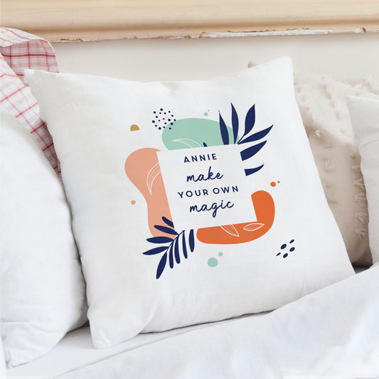 Personalised Tropical Cushion - MK&JD Gifts