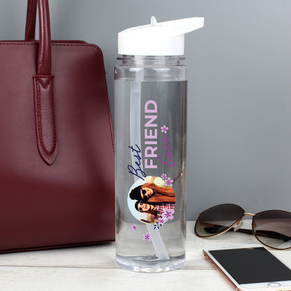Personalised Floral Best Ever Photo Upload Water Bottle - MK&JD Gifts