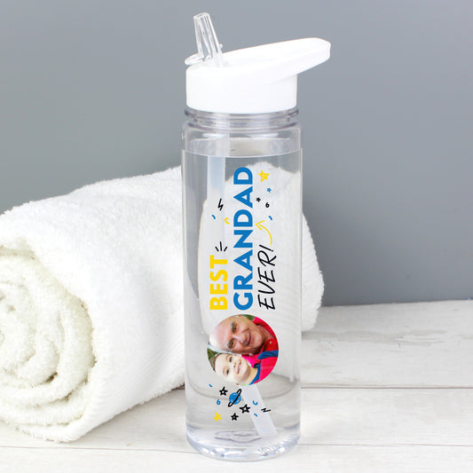 Personalised Best Ever Photo Upload Water Bottle - MK&JD Gifts