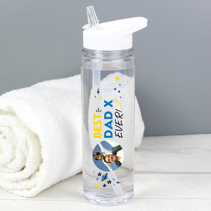 Personalised Best Ever Photo Upload Water Bottle - MK&JD Gifts