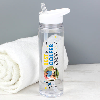 Personalised Best Ever Photo Upload Water Bottle - MK&JD Gifts