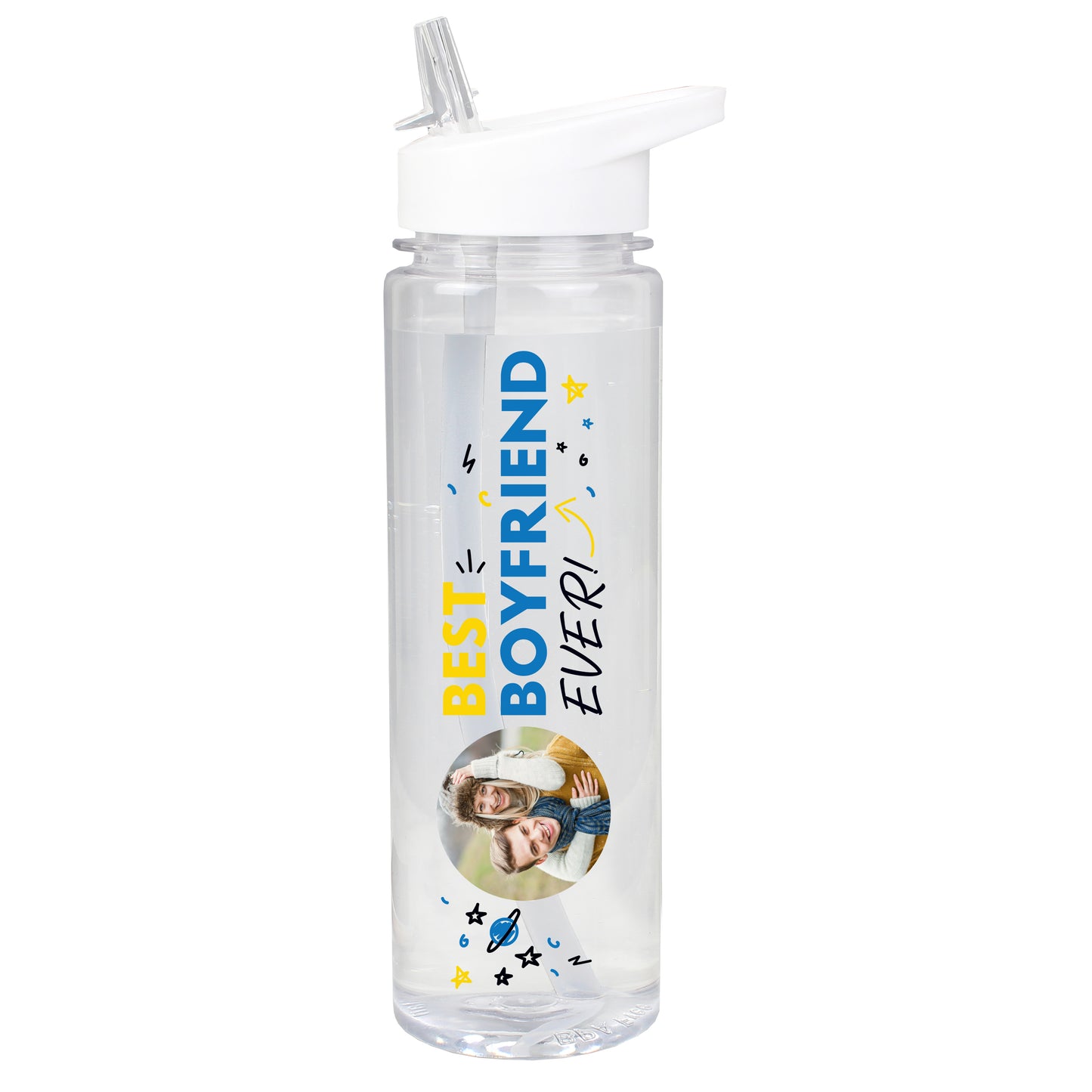 Personalised Best Ever Photo Upload Water Bottle - MK&JD Gifts