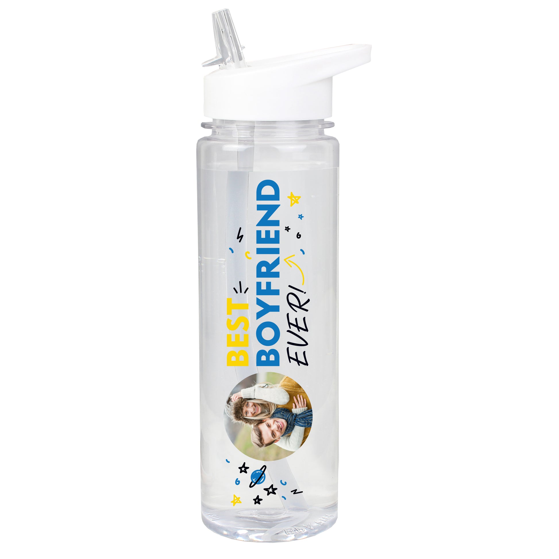 Personalised Best Ever Photo Upload Water Bottle - MK&JD Gifts
