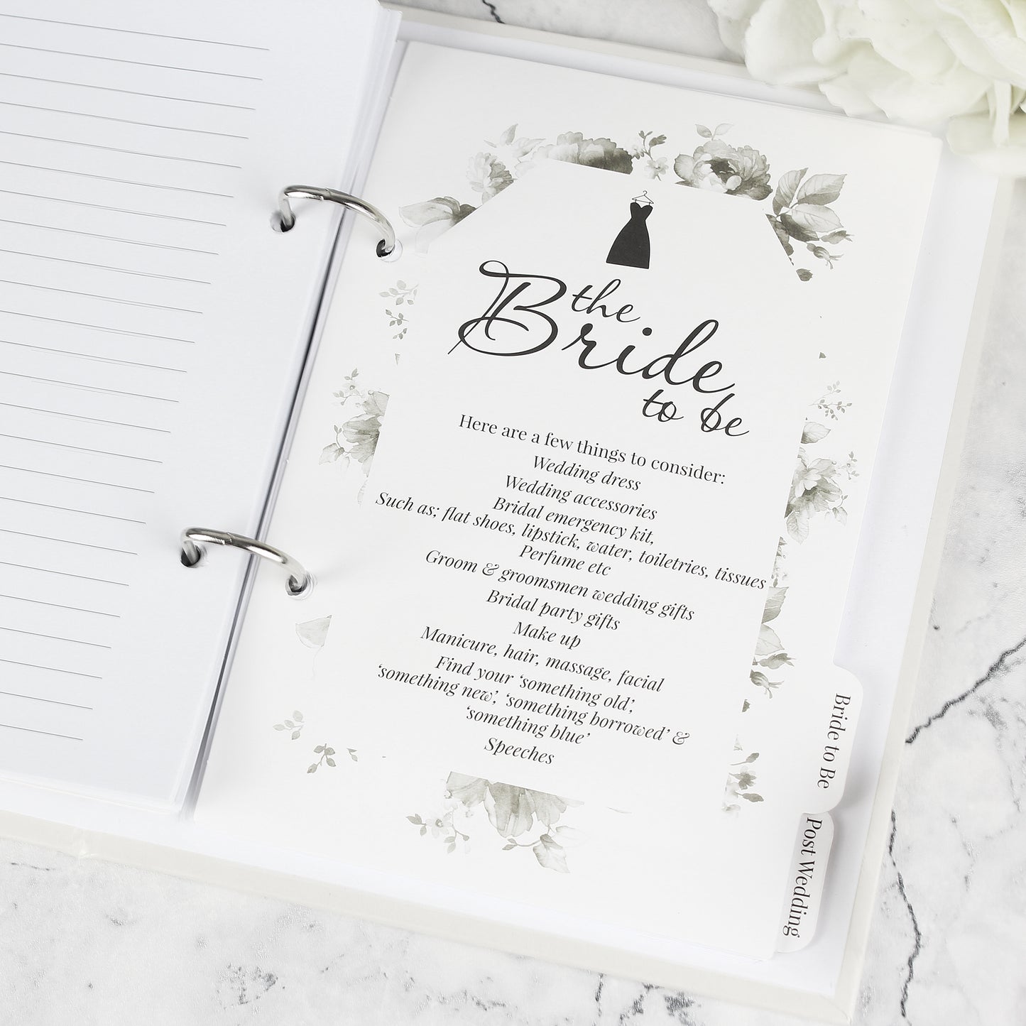 Personalised Autumnal Wedding Planner - MK&JD Gifts
