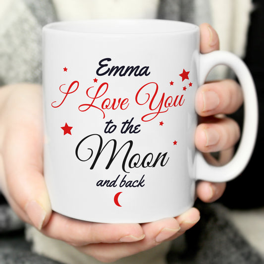 Personalised To The Moon & Back Mug - MK&JD Gifts