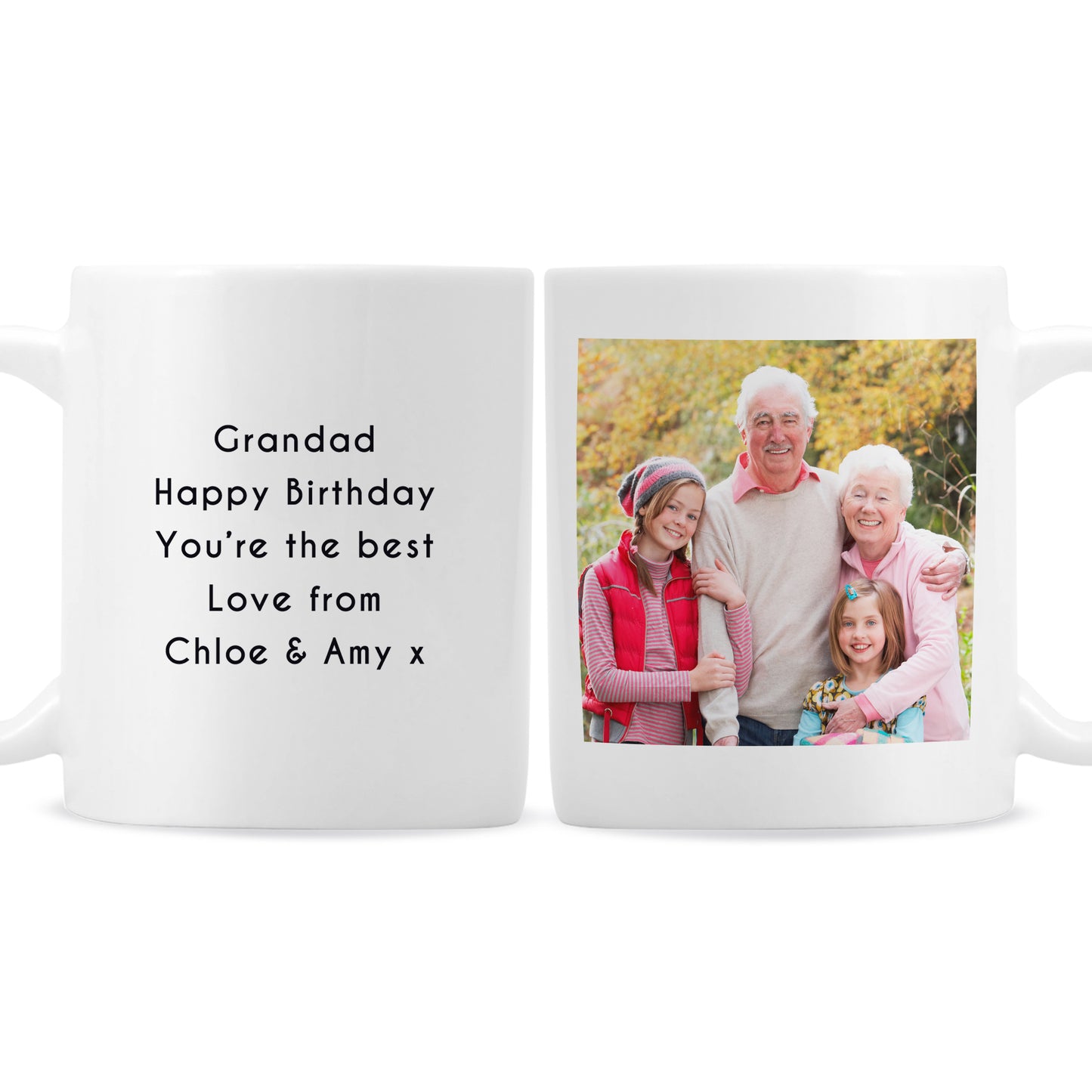Personalised Photo Upload Mug - MK&JD Gifts