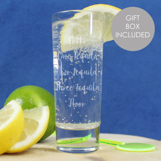 Personalised Free Text Shot Glass - MK&JD Gifts