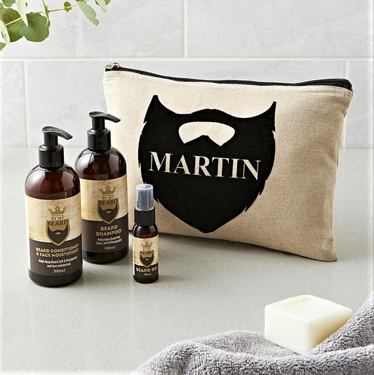 Personalised Name Only Beard Kit - MK&JD Gifts