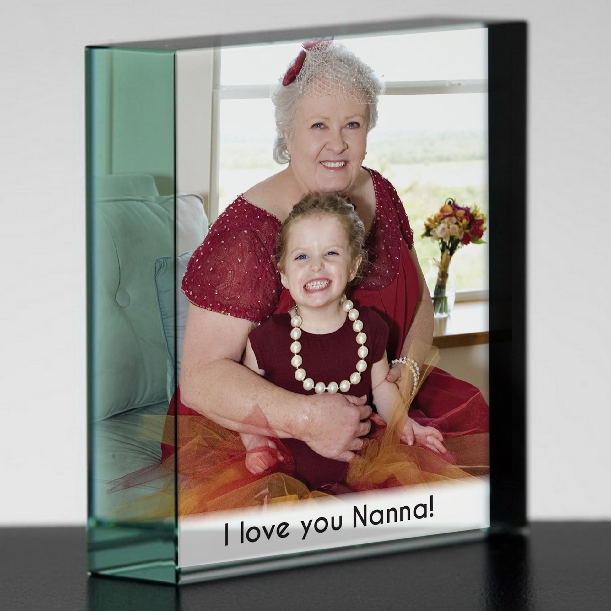 Personalised Photo Upload Crystal Token - MK&JD Gifts