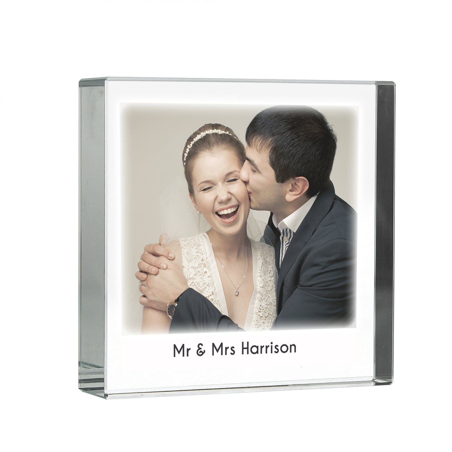 Personalised Photo Upload Crystal Token - MK&JD Gifts