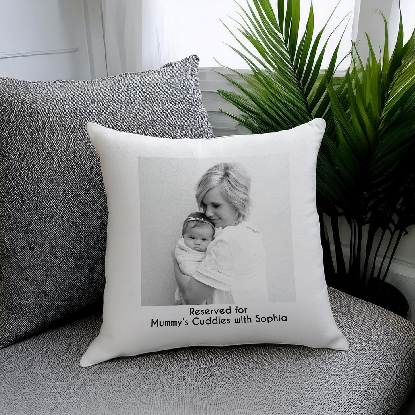 Personalised Photo Upload Cushion - MK&JD Gifts