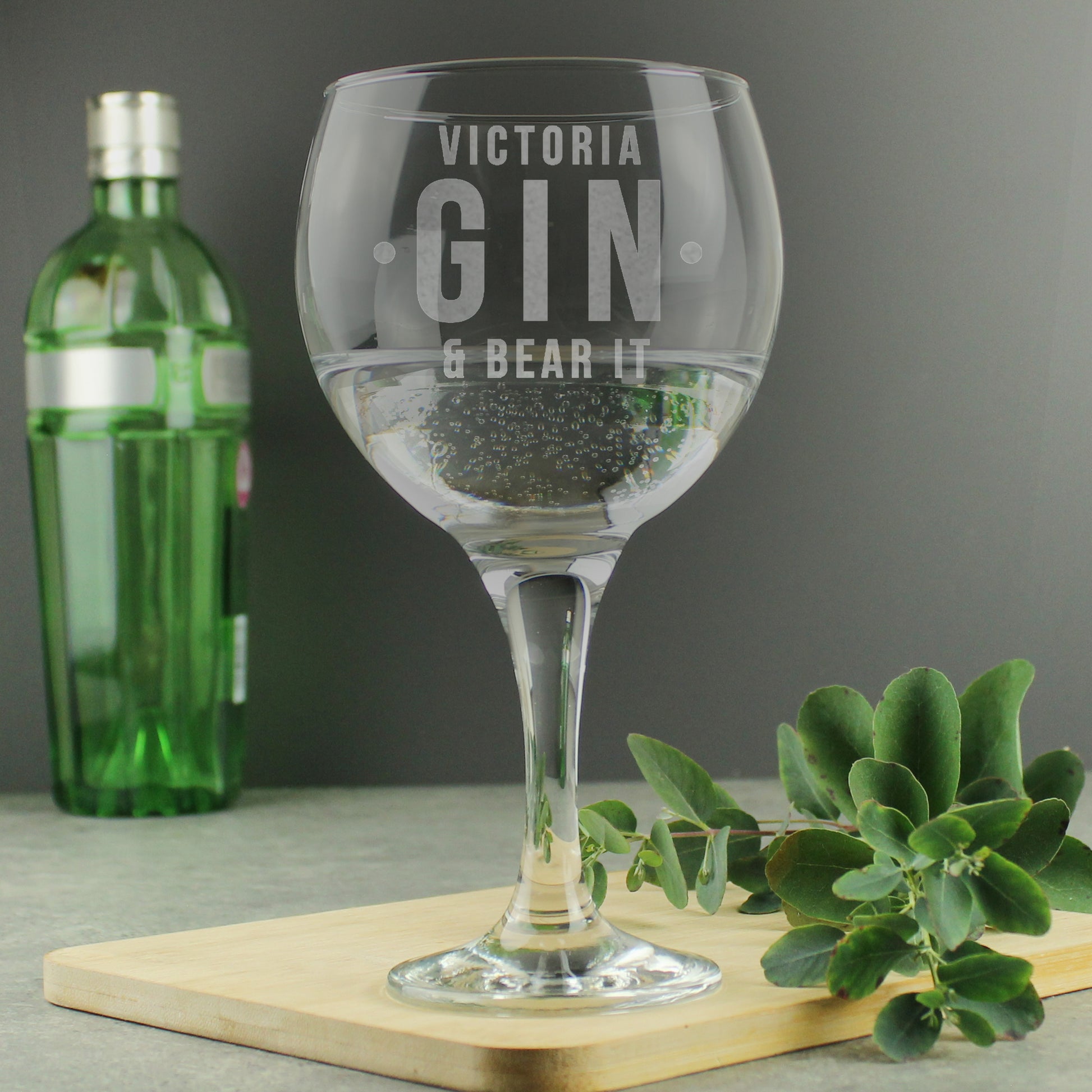 Personalised Gin & Bear Gin Set - MK&JD Gifts