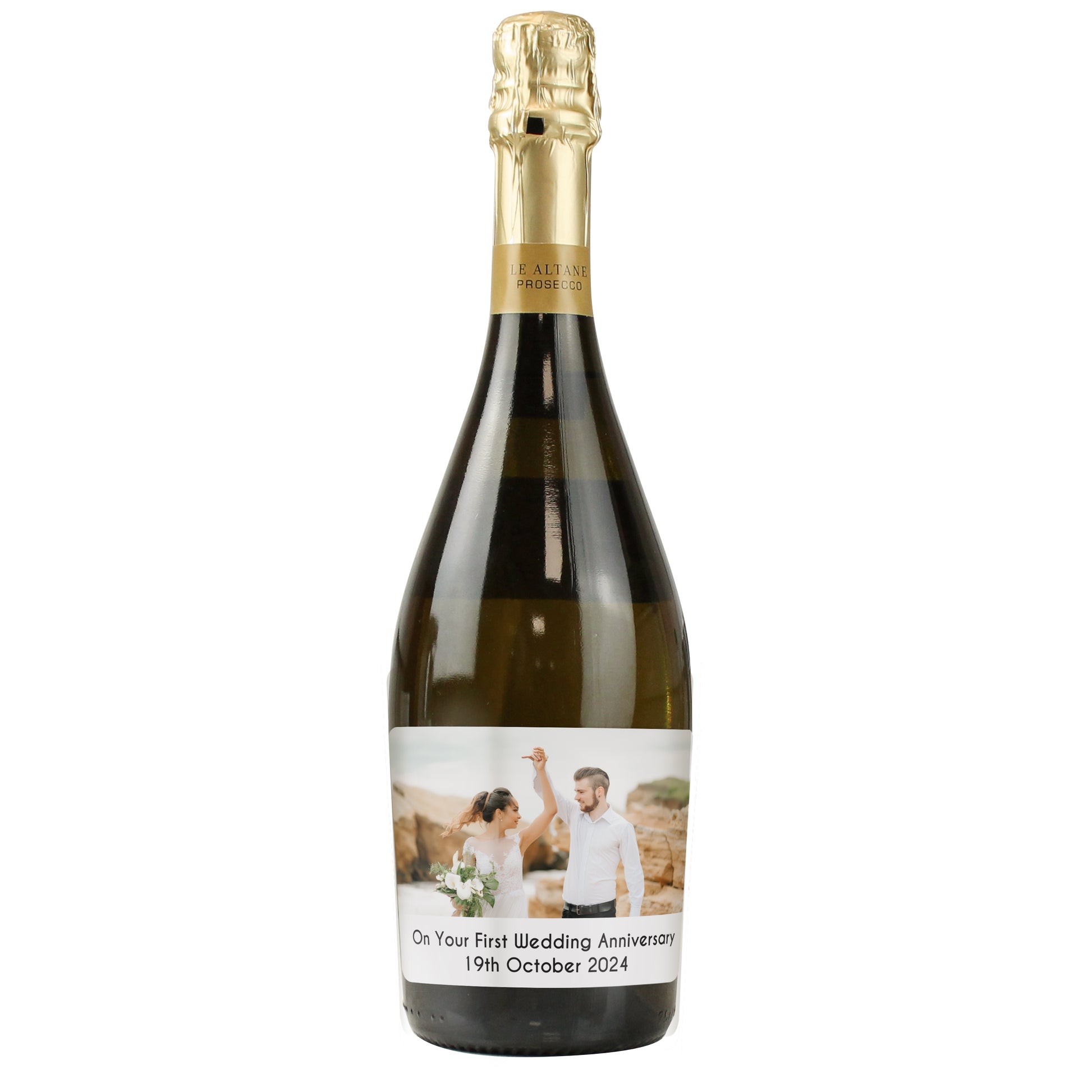 Personalised Photo Upload Bottle of Prosecco - MK&JD Gifts