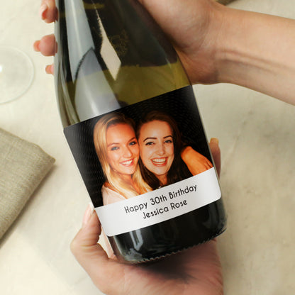 Personalised Photo Upload Bottle of Prosecco - MK&JD Gifts