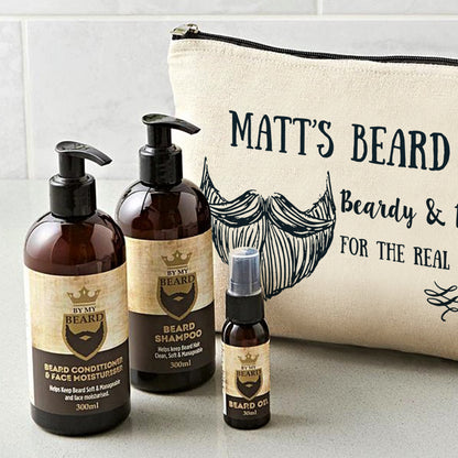 Personalised Beardy & Brilliant Beard Kit - MK&JD Gifts