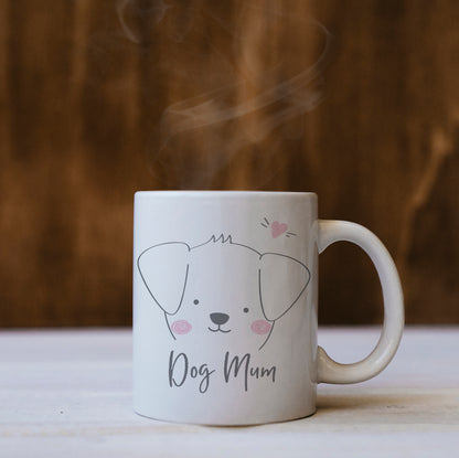 Personalised Dog Mum Mug - MK&JD Gifts