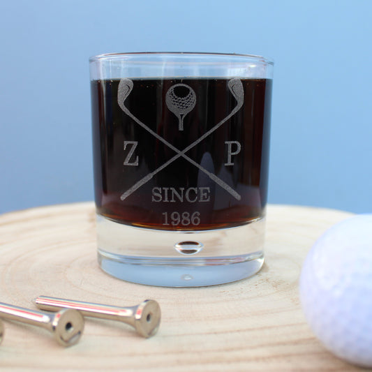 Personalised Golf Club Tumbler - MK&JD Gifts