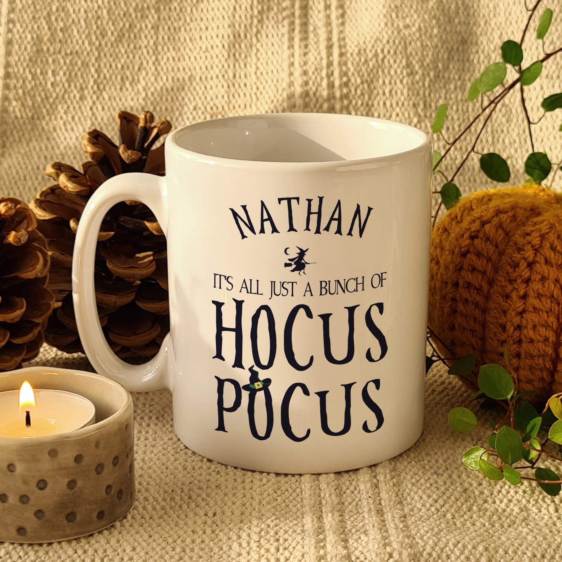 Personalised Halloween Hocus Pocus Mug - MK&JD Gifts