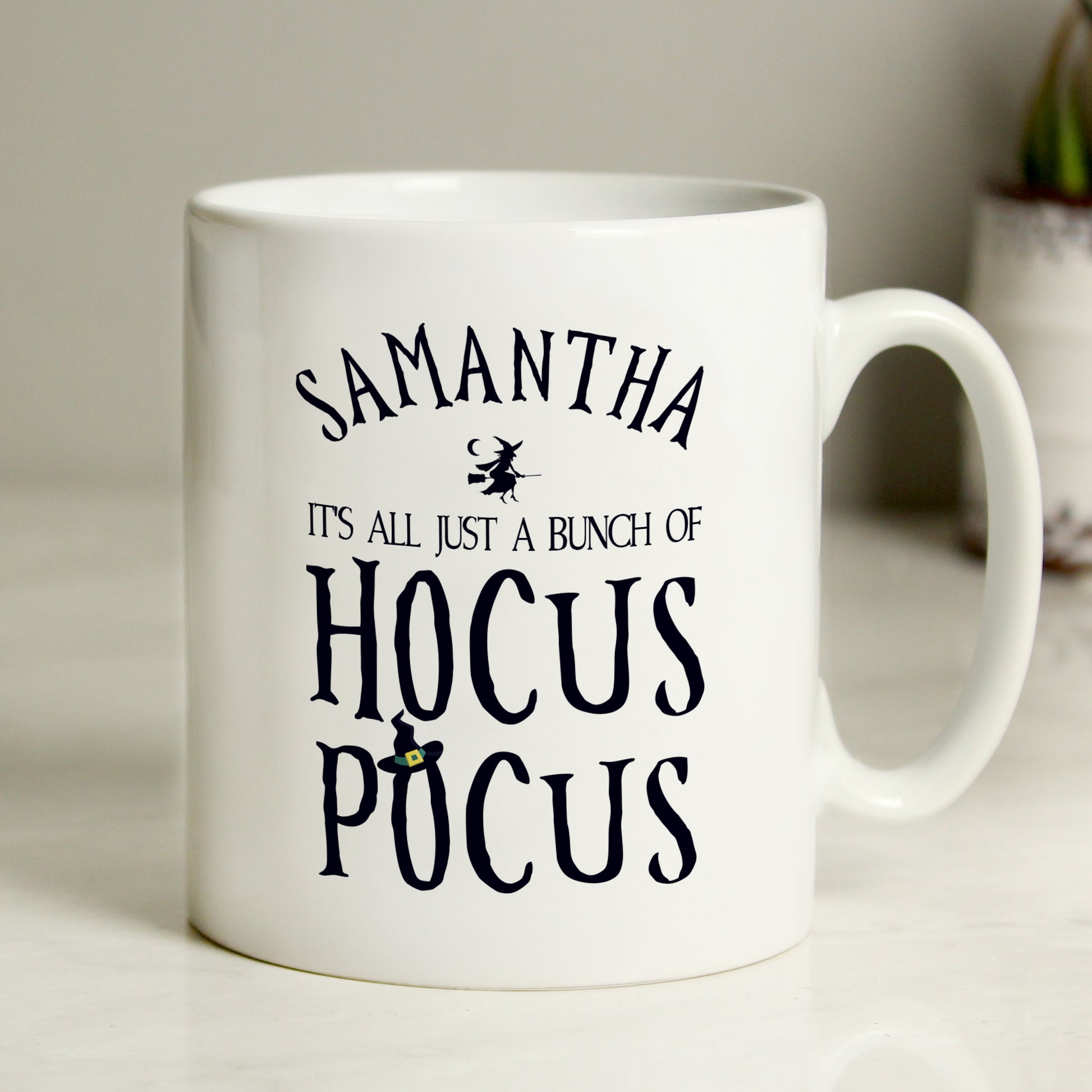 Personalised Halloween Hocus Pocus Mug - MK&JD Gifts