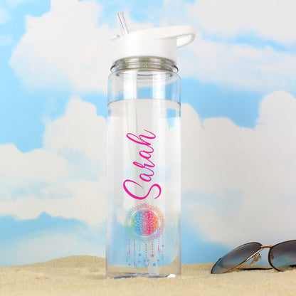 Personalised Dream Catcher Name Only Water Bottle - MK&JD Gifts