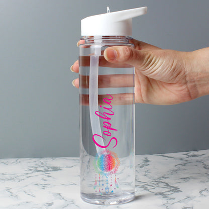 Personalised Dream Catcher Name Only Water Bottle - MK&JD Gifts
