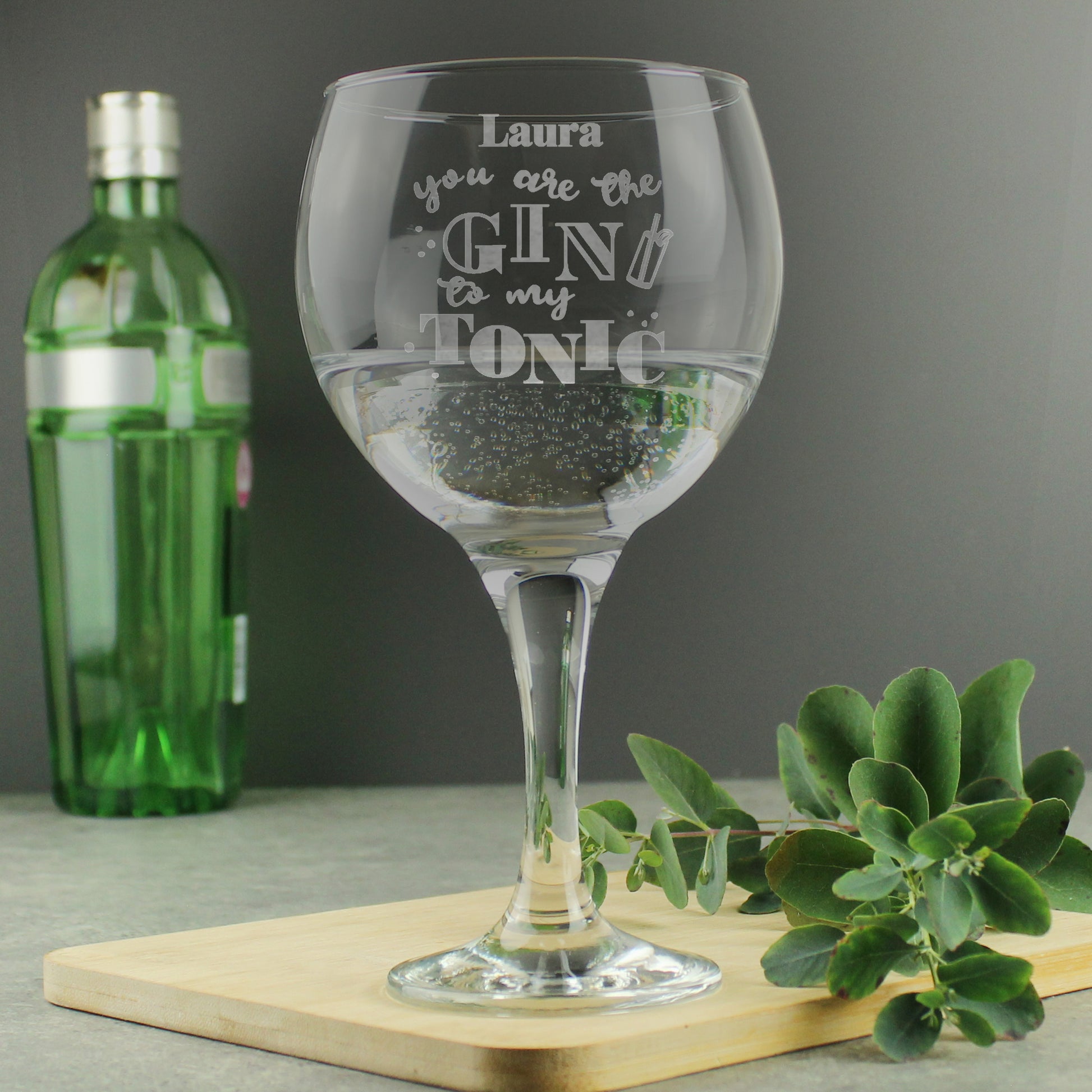 Personalised Gin To My Tonic Gin Set - MK&JD Gifts