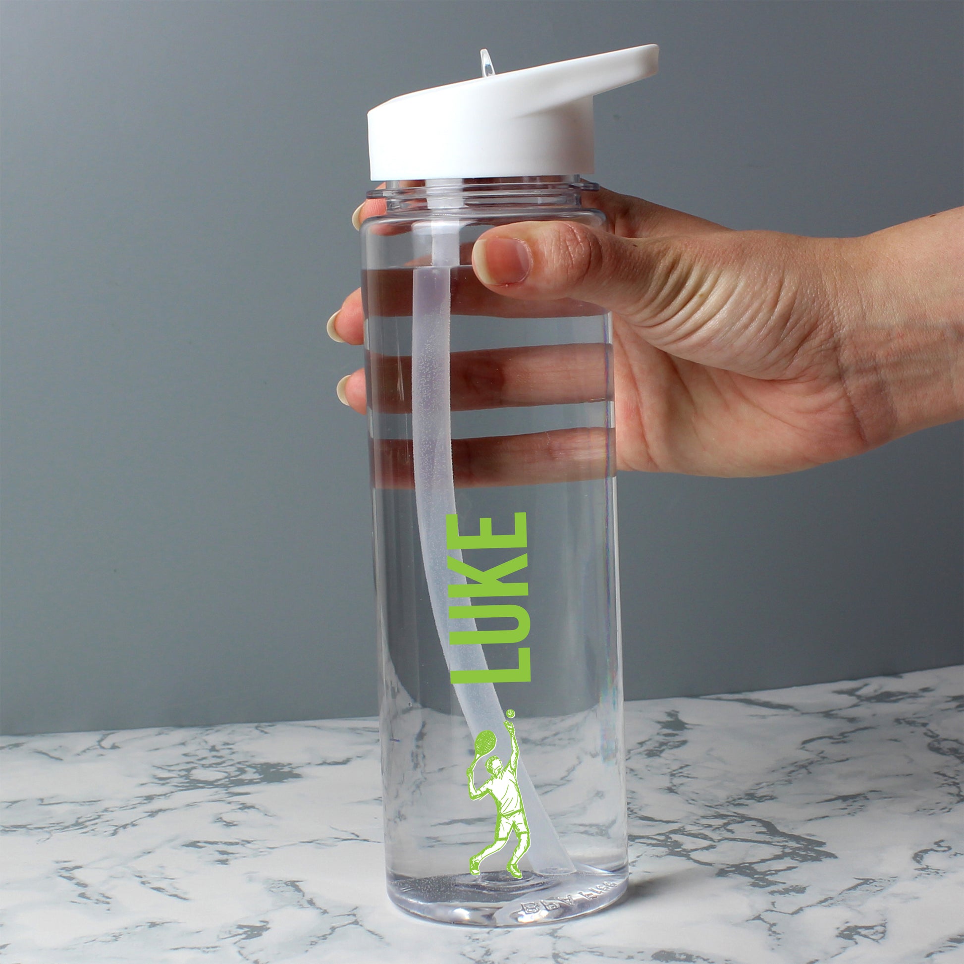 Personalised Sports Name Only Water Bottle - MK&JD Gifts