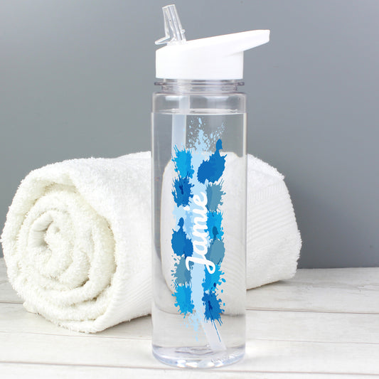 Personalised Splash Name Only Water Bottle - MK&JD Gifts