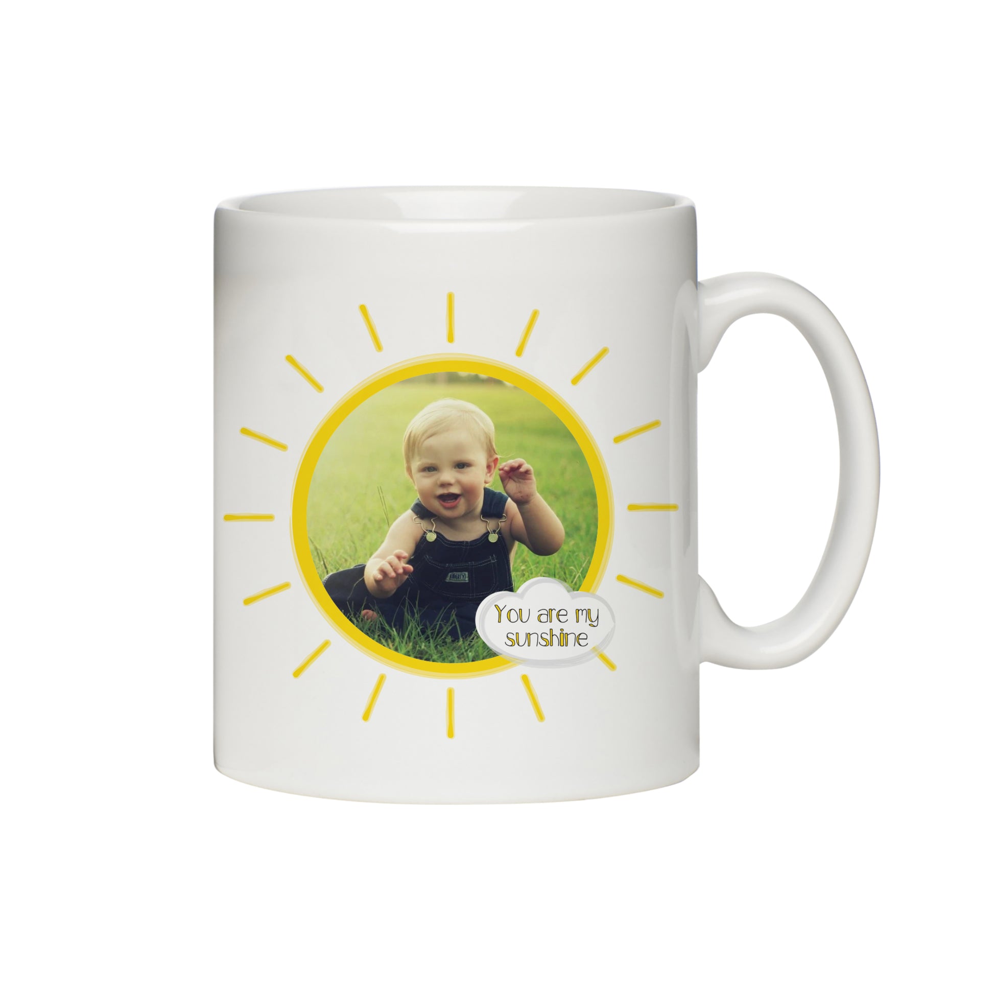 Personalised My Sunshine Photo Upload Mug - MK&JD Gifts