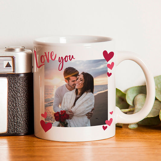 Personalised Love You Photo Upload Mug - MK&JD Gifts