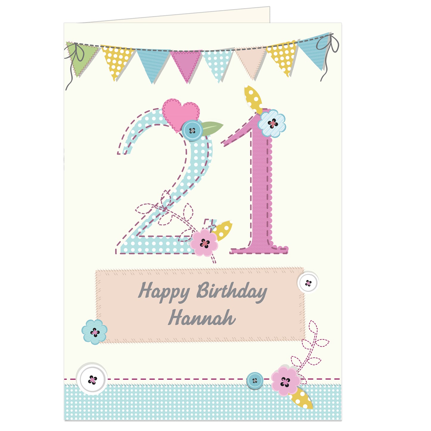 Personalised Birthday Craft Card - MK&JD Gifts