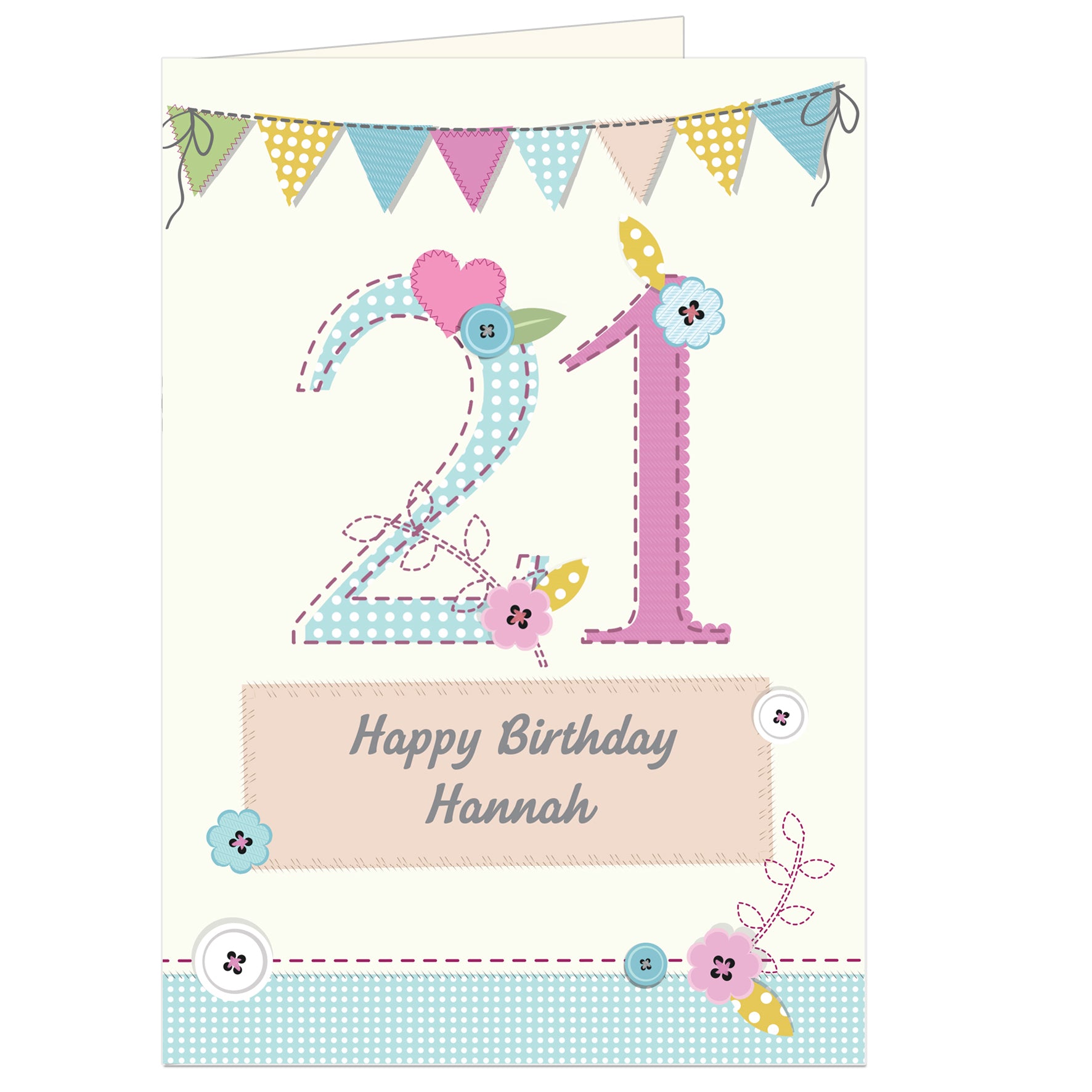 Personalised Birthday Craft Card - MK&JD Gifts