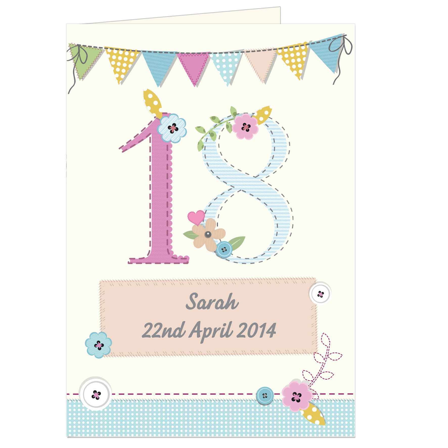Personalised Birthday Craft Card - MK&JD Gifts