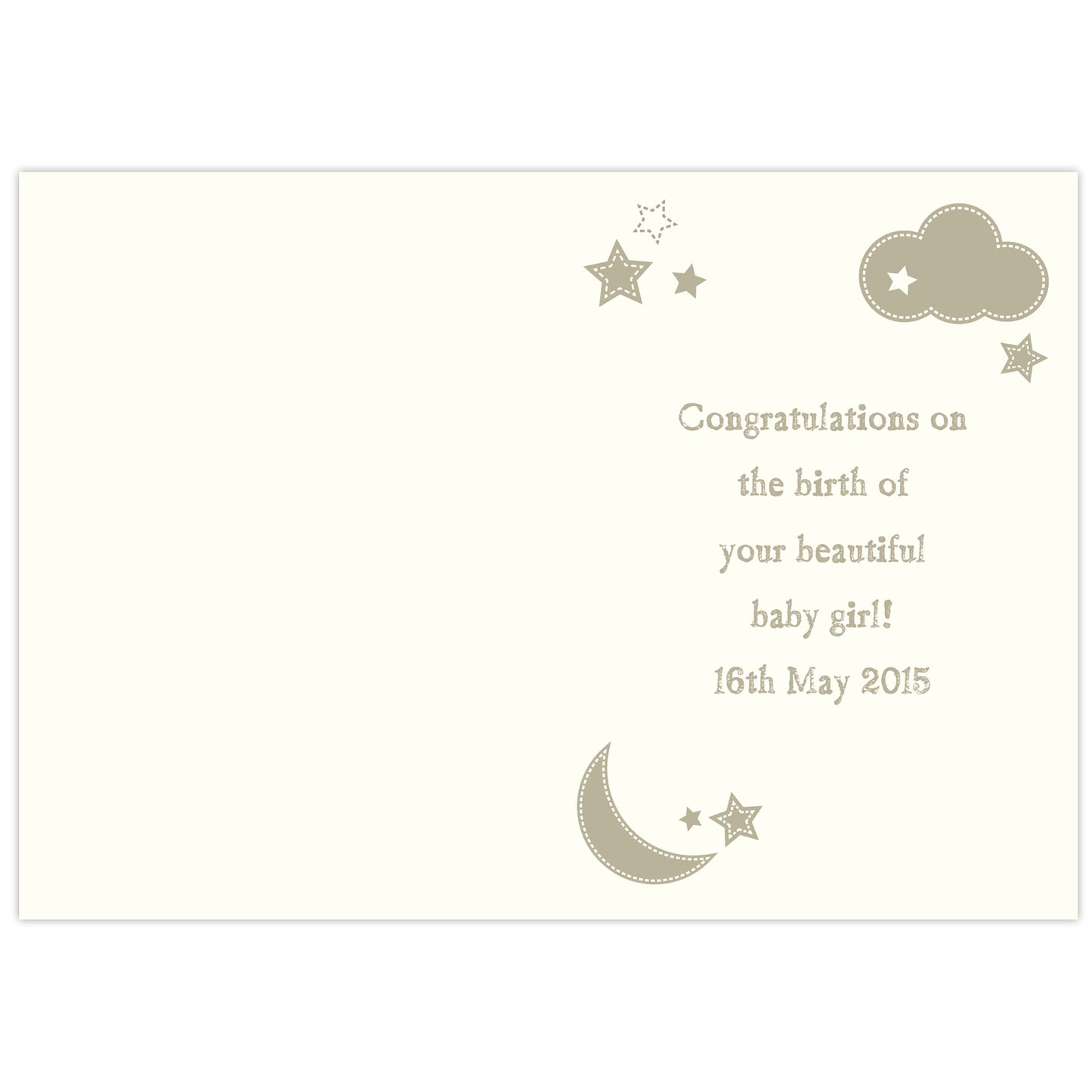 Personalised Twinkle Twinkle Card - MK&JD Gifts