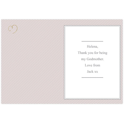 Personalised I Am Glad... Godmother Card - MK&JD Gifts