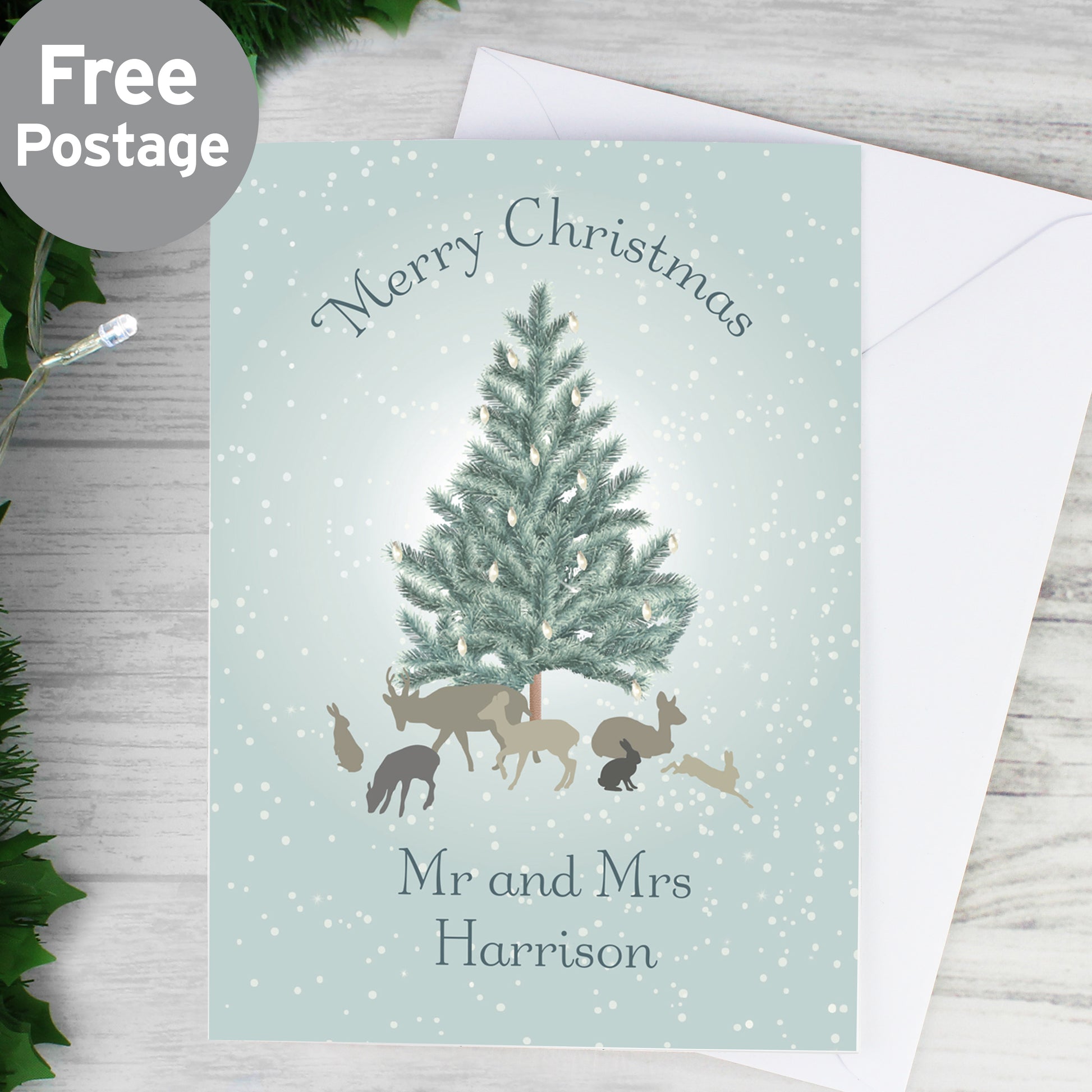 Personalised A Winter's Night Card - MK&JD Gifts