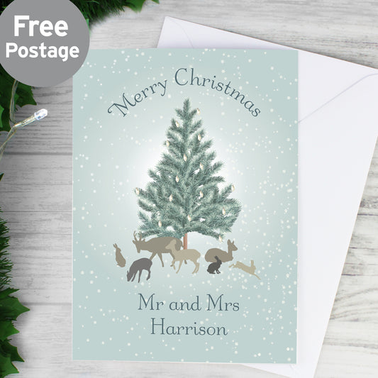 Personalised A Winter's Night Card - MK&JD Gifts