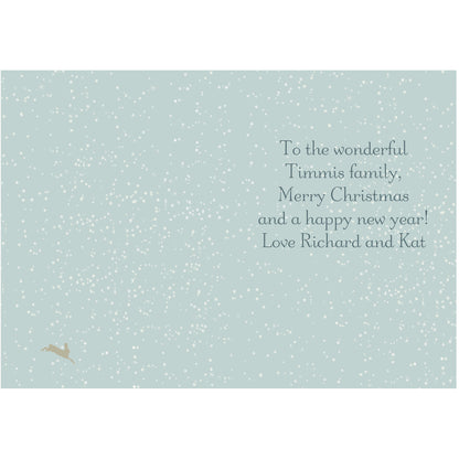 Personalised A Winter's Night Card - MK&JD Gifts