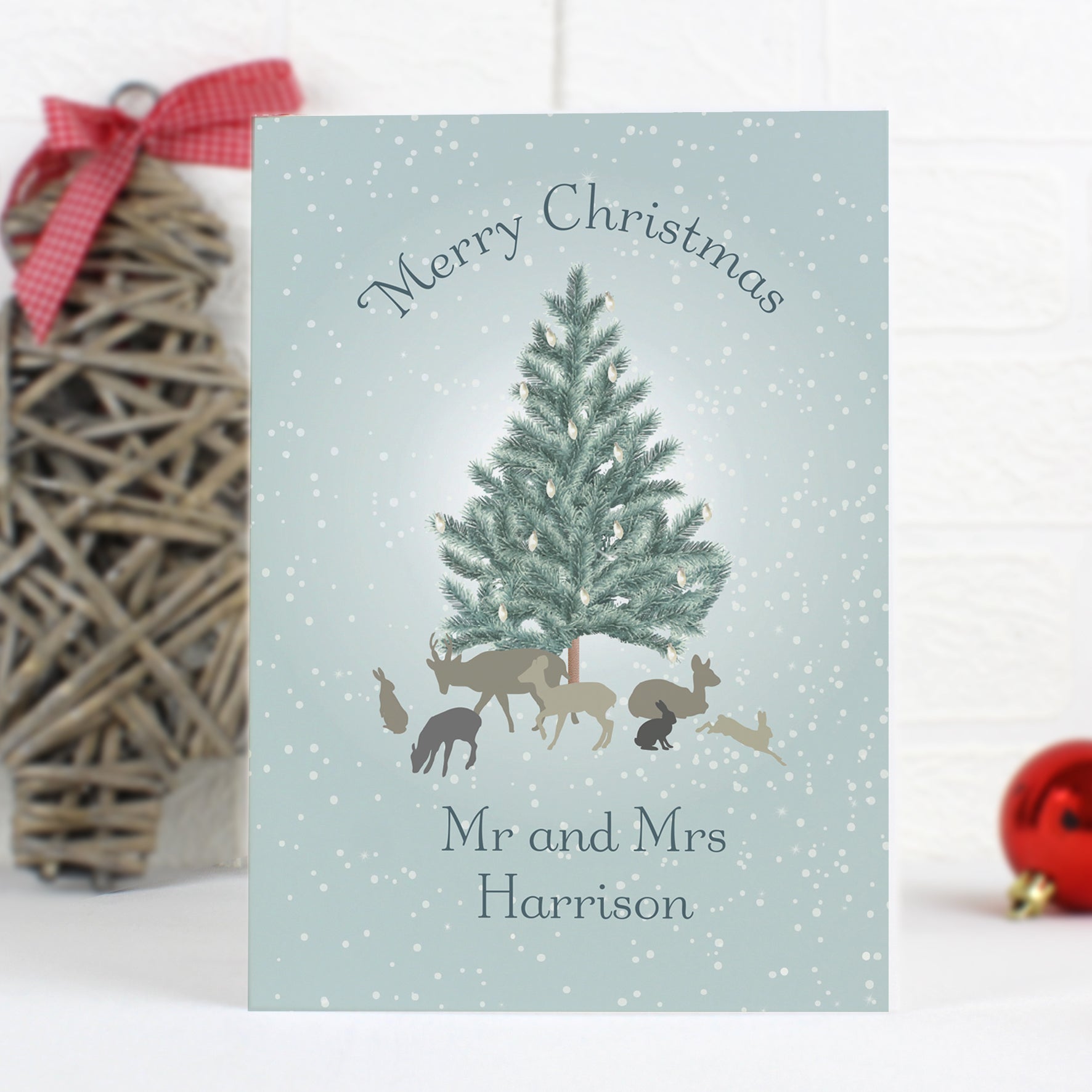 Personalised A Winter's Night Card - MK&JD Gifts