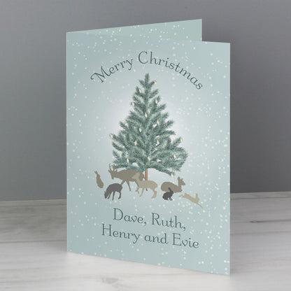 Personalised A Winter's Night Card - MK&JD Gifts