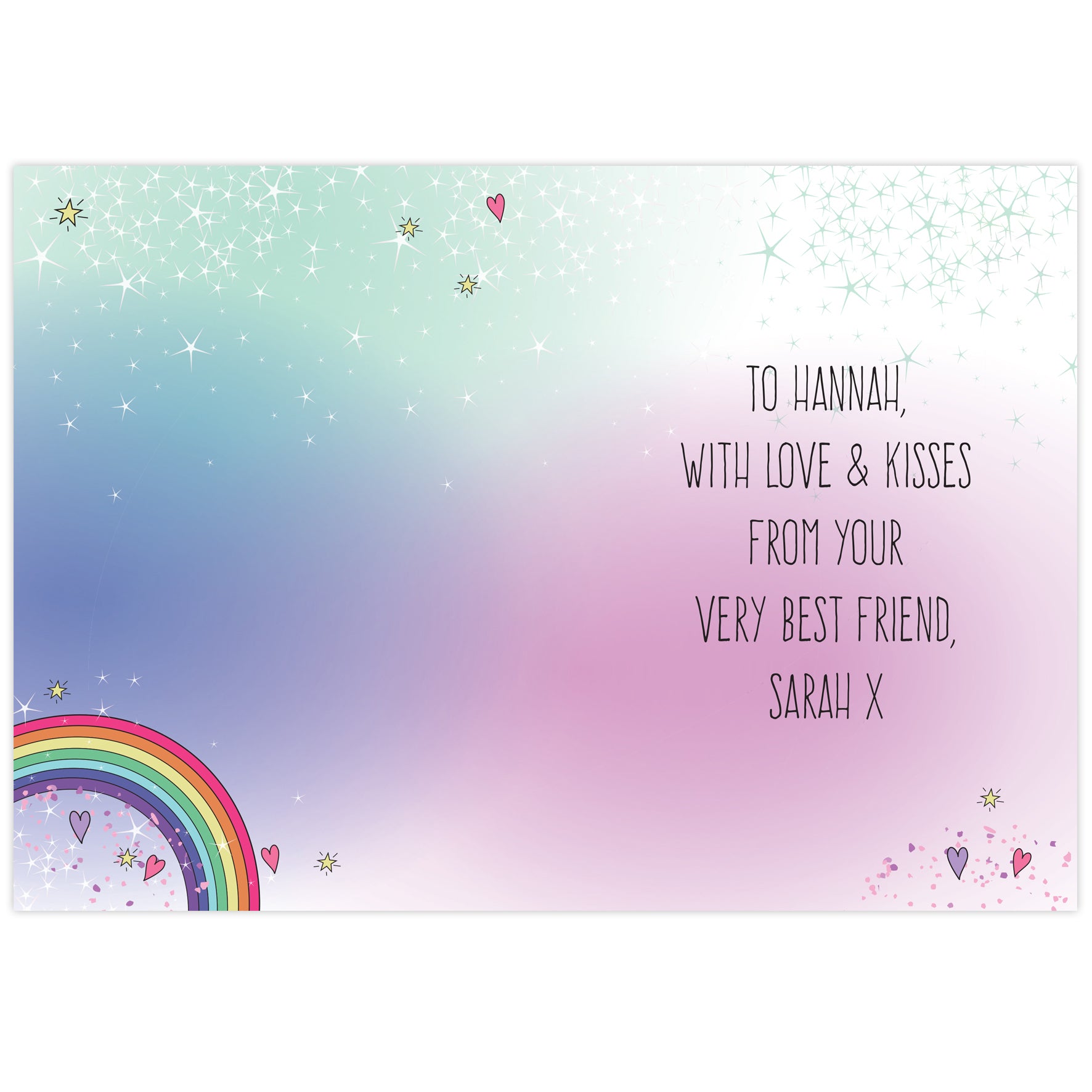 Personalised Unicorn Card - MK&JD Gifts
